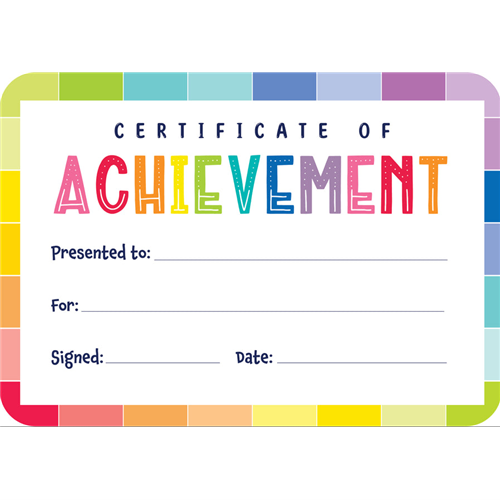 Giggle n Grow Achievement Certificates